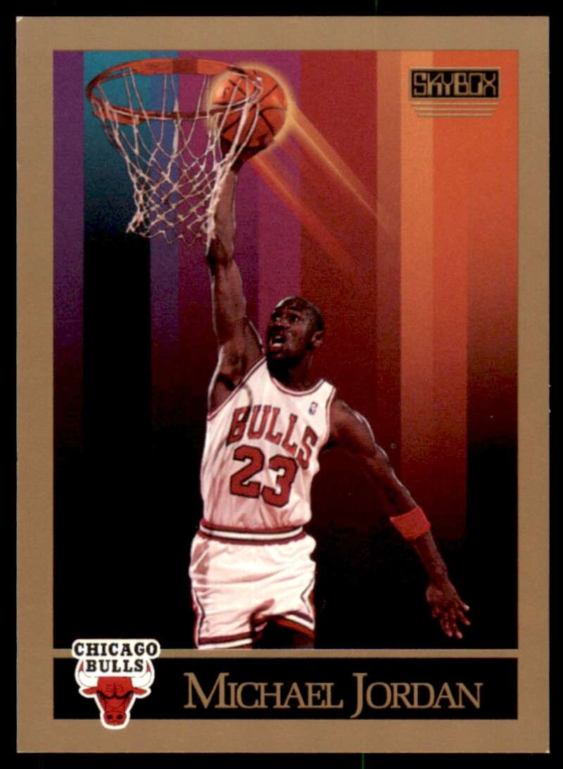 Michael Jordan Card 1990-91 SkyBox #41 Image 1