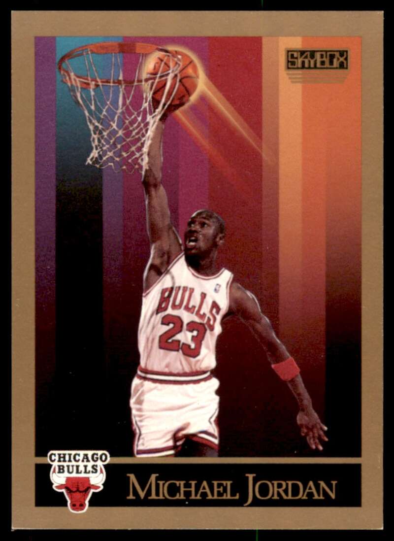 Michael Jordan Card 1990-91 SkyBox #41 Image 1