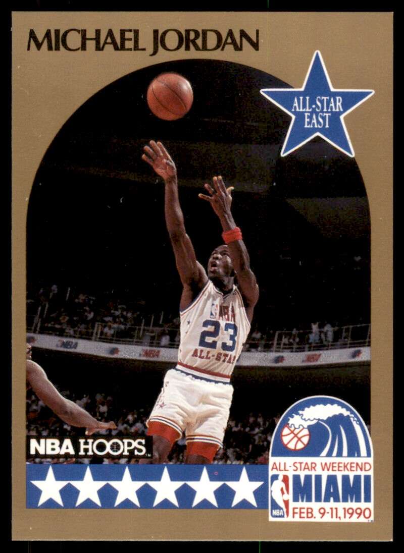 Michael Jordan Card 1990-91 Hoops #5 Image 1