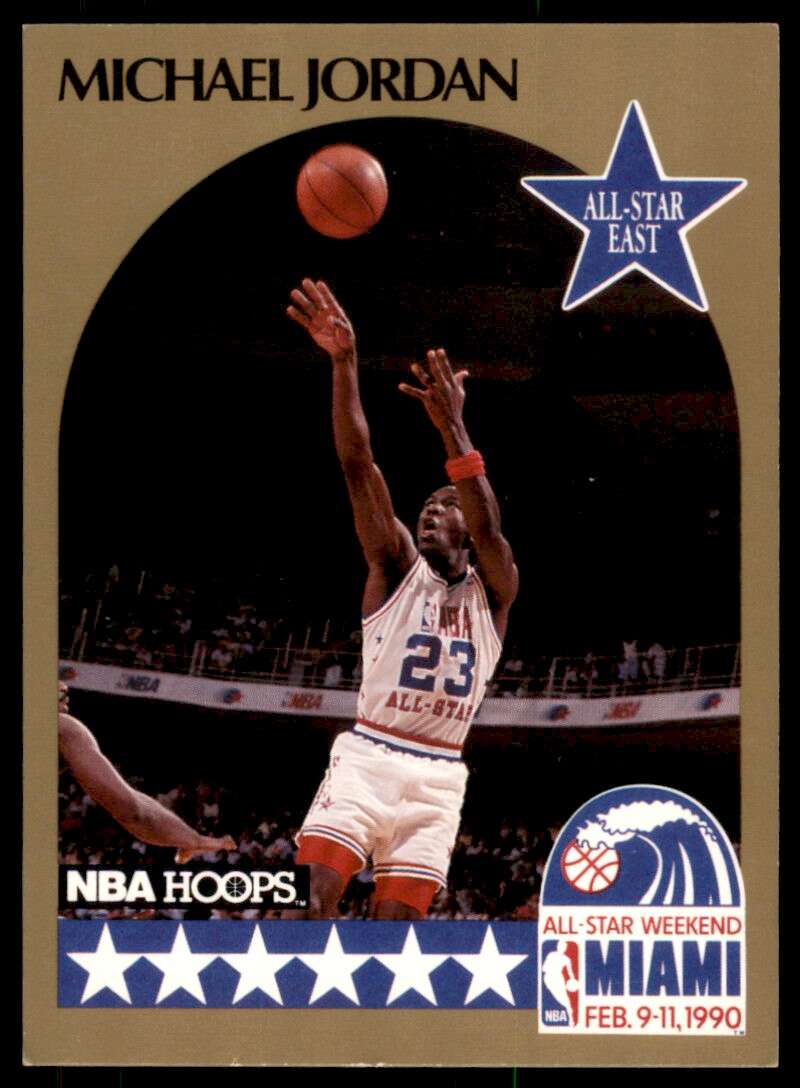 Michael Jordan Card 1990-91 Hoops #5 Image 1