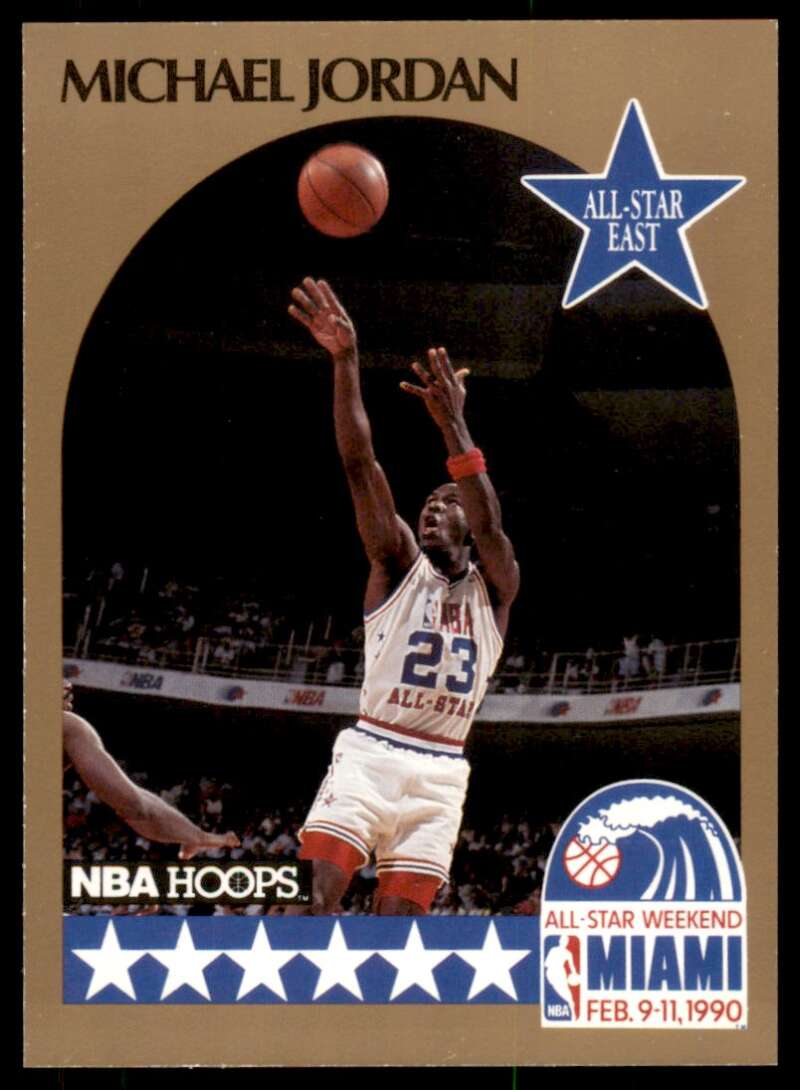 Michael Jordan Card 1990-91 Hoops #5 Image 1