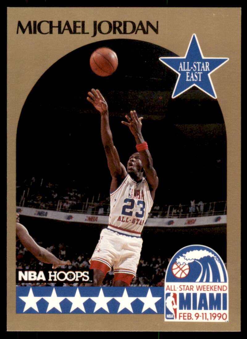 Michael Jordan Card 1990-91 Hoops #5 Image 1