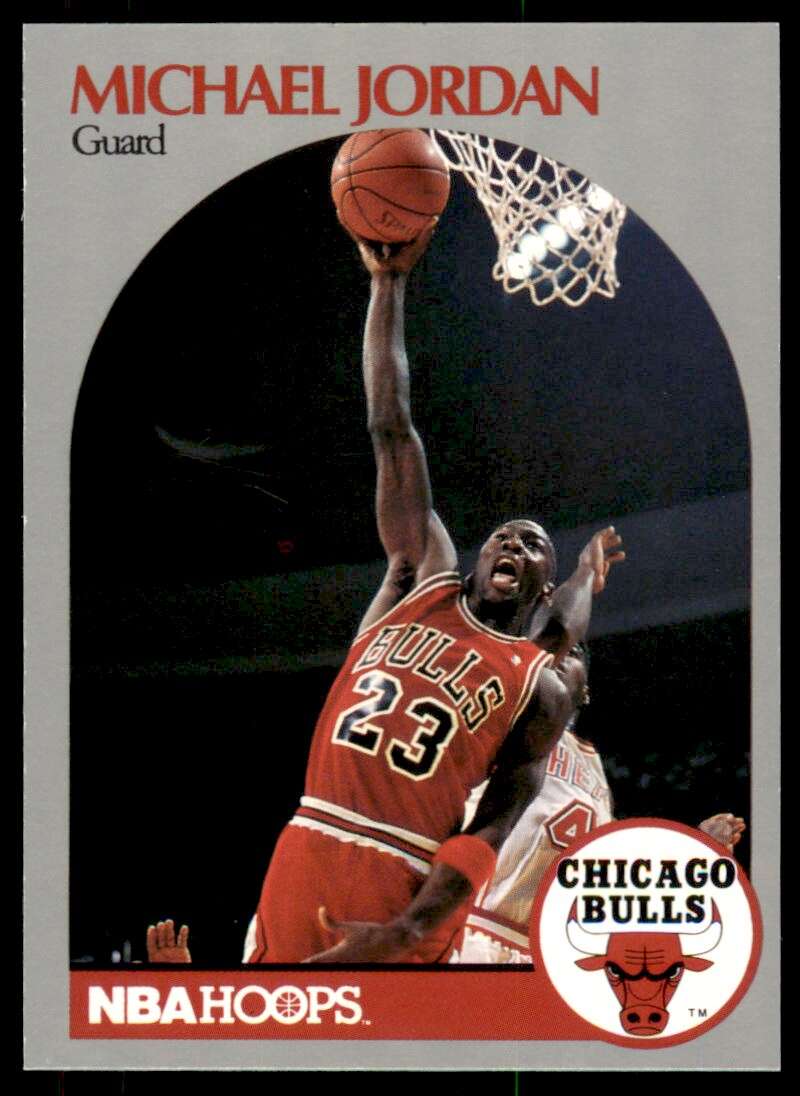 Michael Jordan Card 1990-91 Hoops #65 Image 1