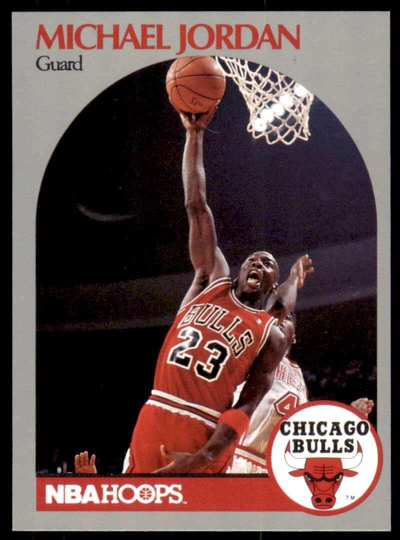 Michael Jordan Card 1990-91 Hoops #65 Image 1
