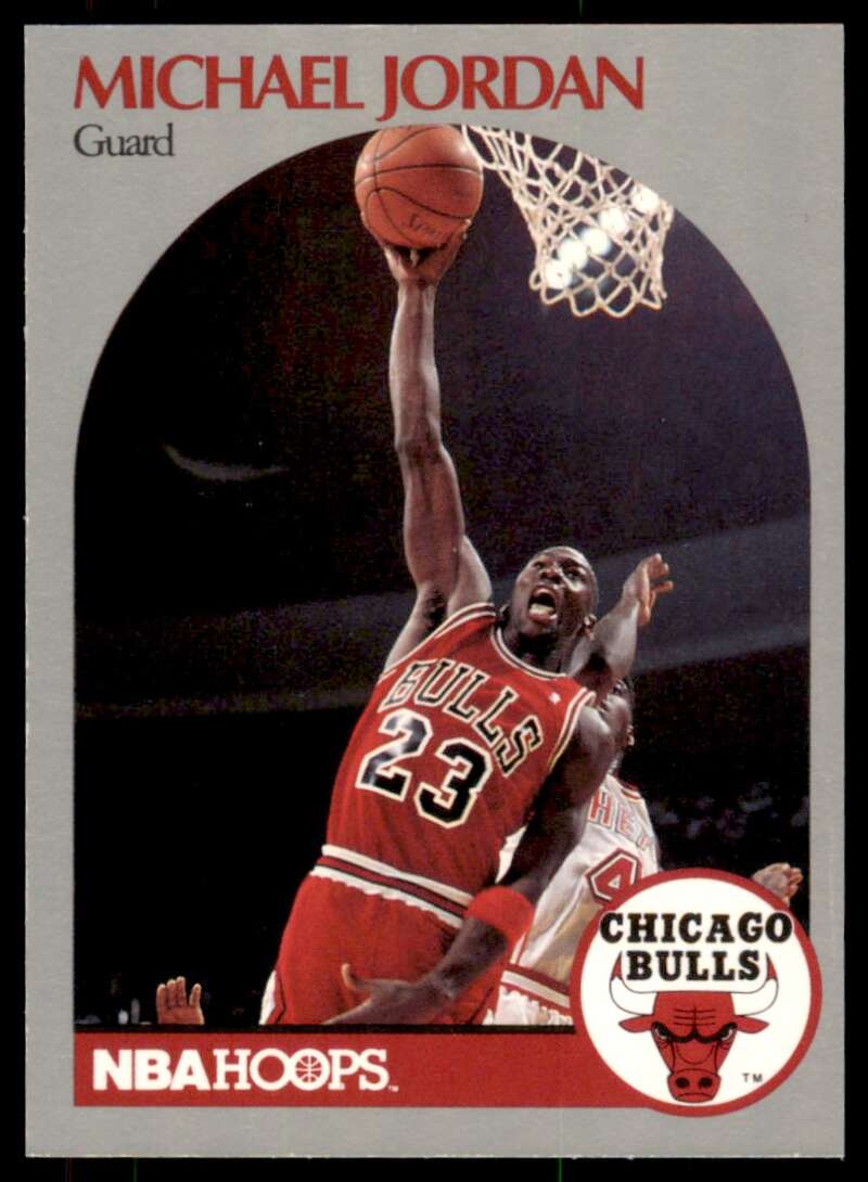 Michael Jordan Card 1990-91 Hoops #65 Image 1