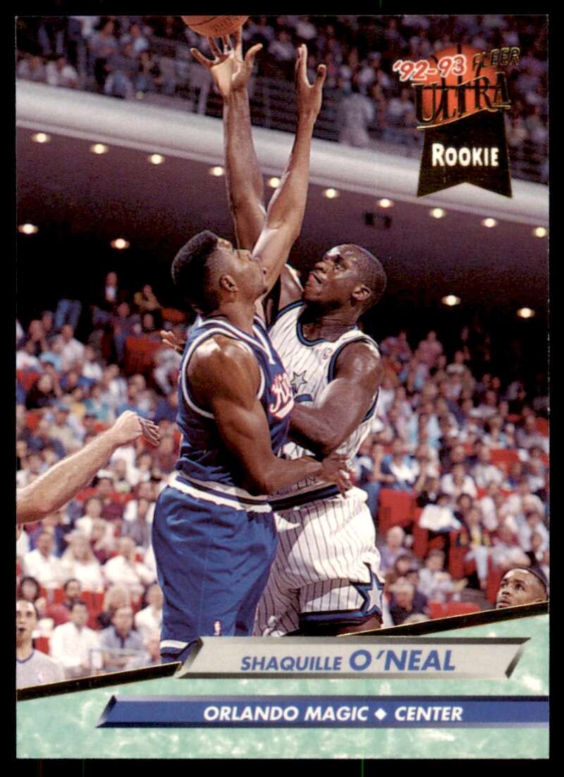 Shaquille O'Neal Rookie Card 1992-93 Ultra #328 Image 1