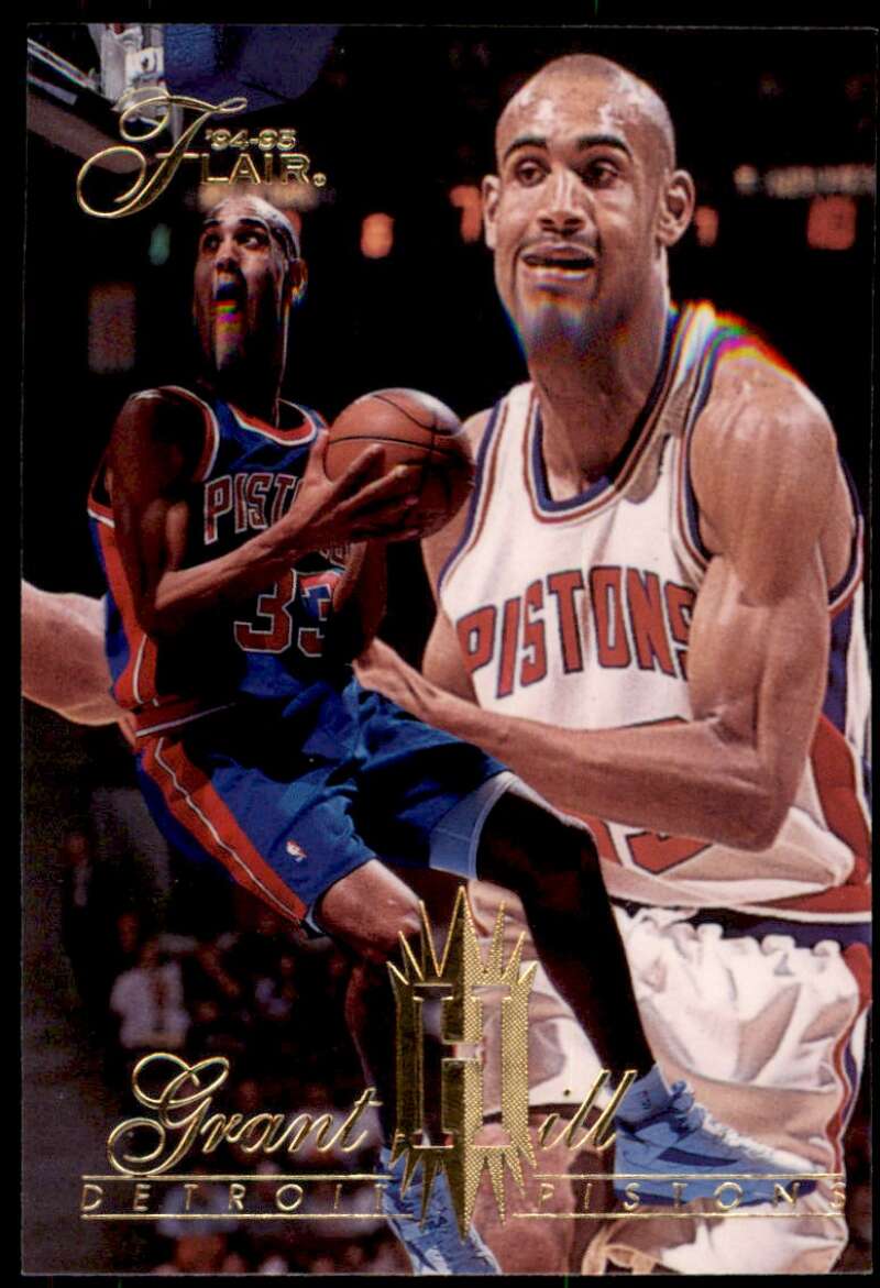 Grant Hill Rookie Card 1994-95 Flair #213 Image 1