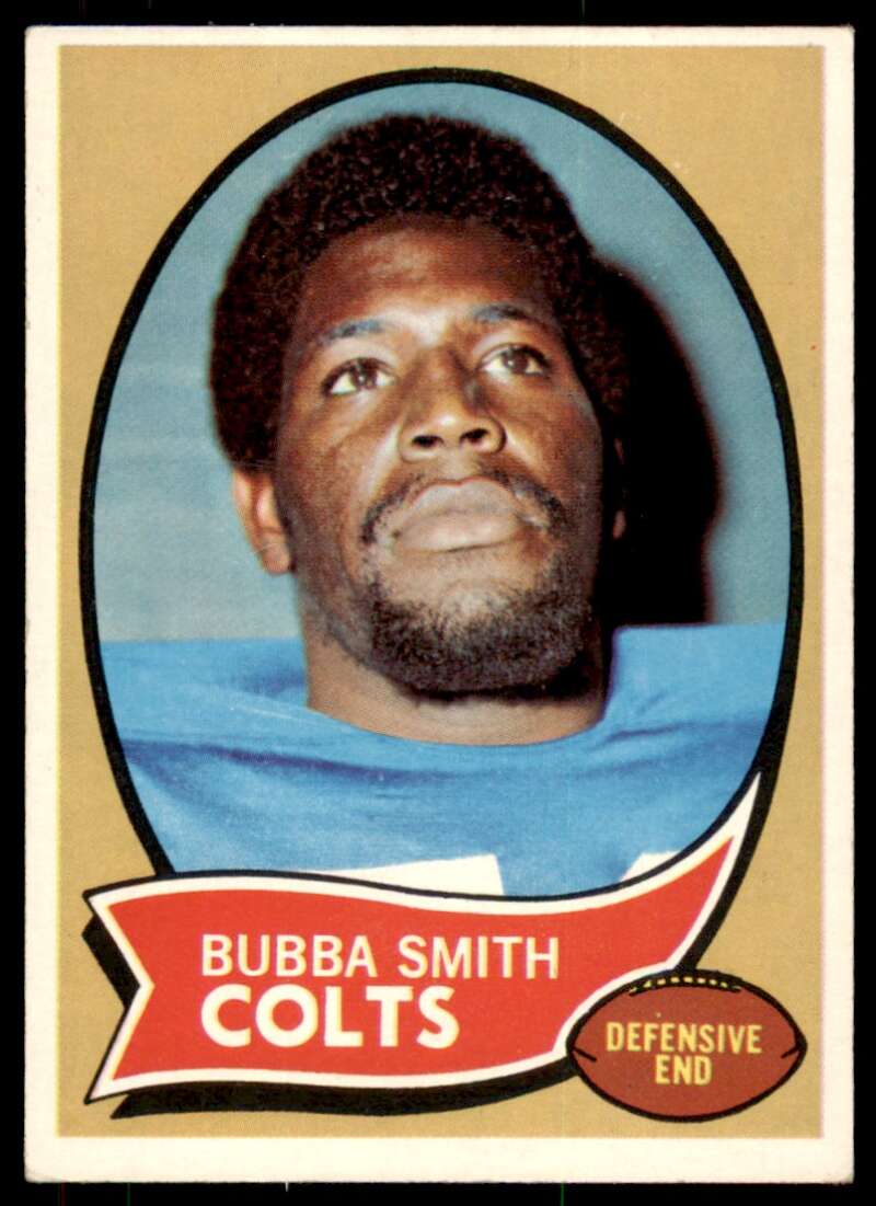 Bubba Smith Rookie Card 1970 Topps #114 Image 1