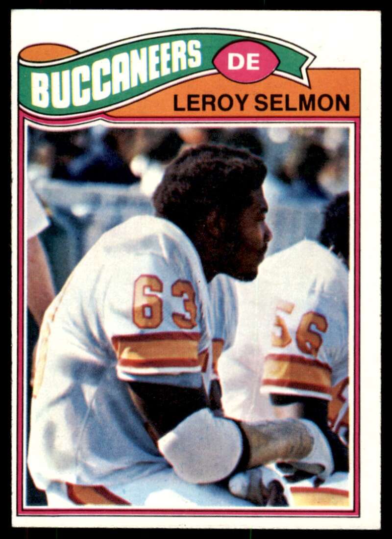 Lee Roy Selmon Rookie Card 1977 Topps #29 Image 1