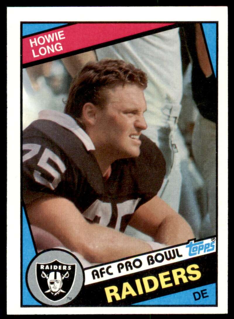 Howie Long Rookie Card 1984 Topps #111 Image 1