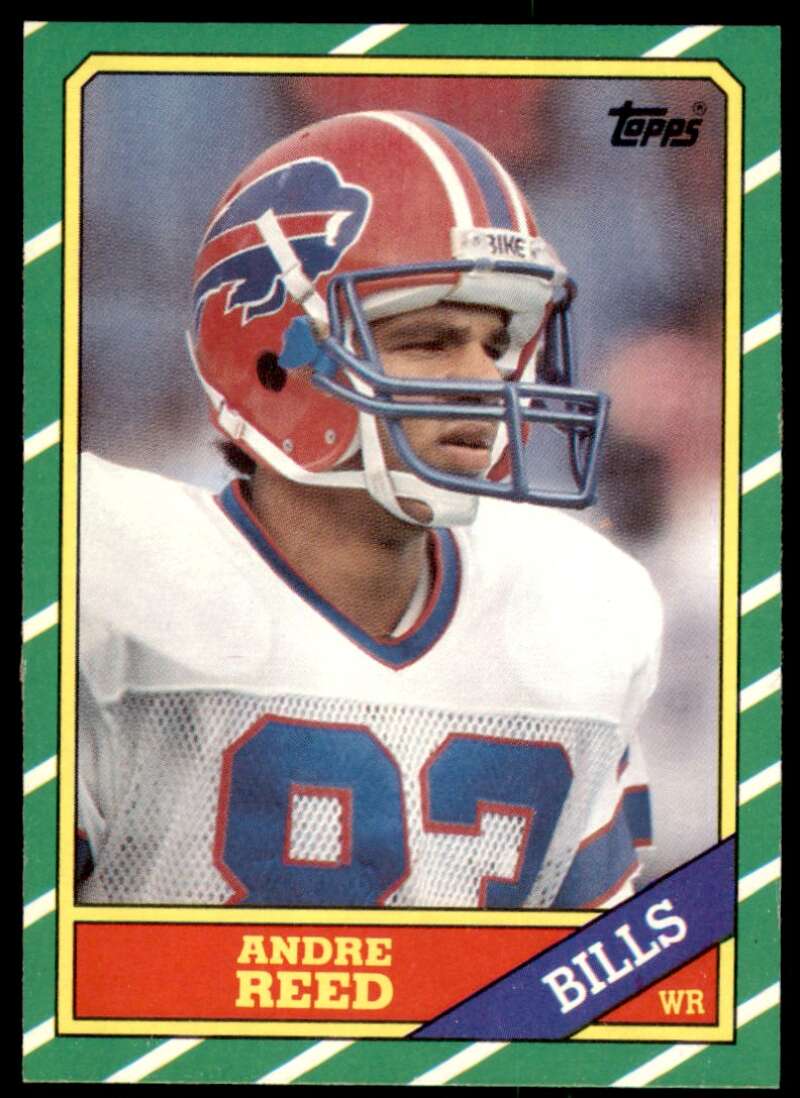 Andre Reed Rookie Card 1986 Topps #388 Image 1