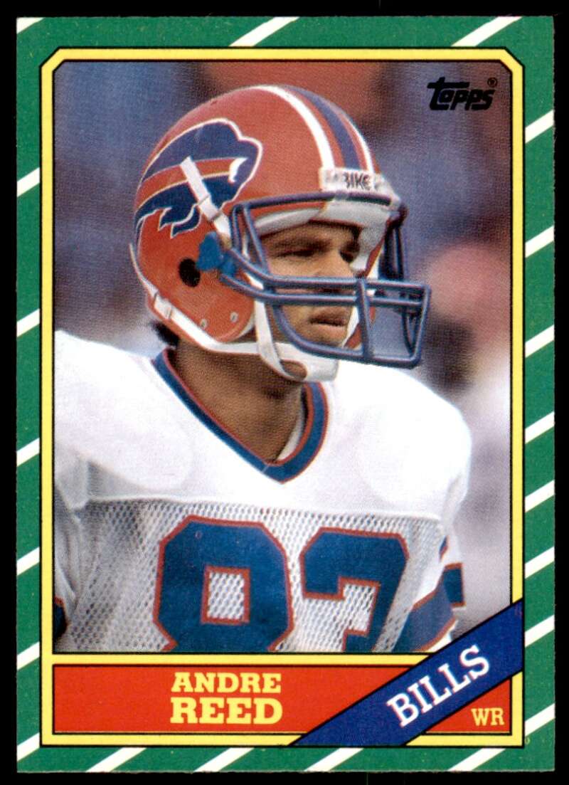 Andre Reed Rookie Card 1986 Topps #388 Image 1