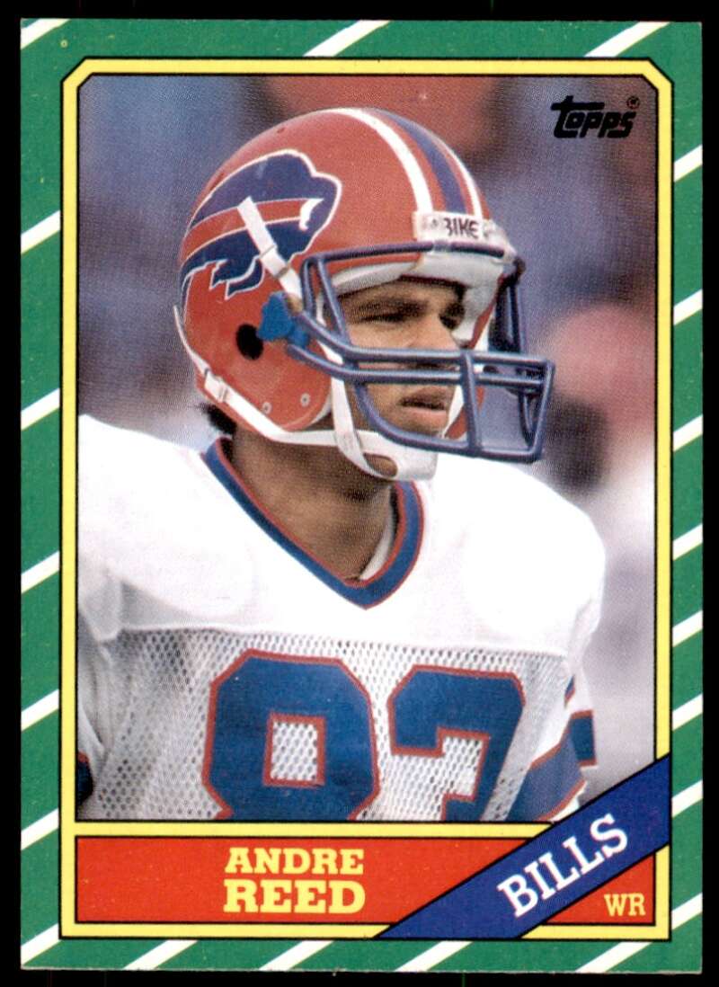 Andre Reed Rookie Card 1986 Topps #388 Image 1