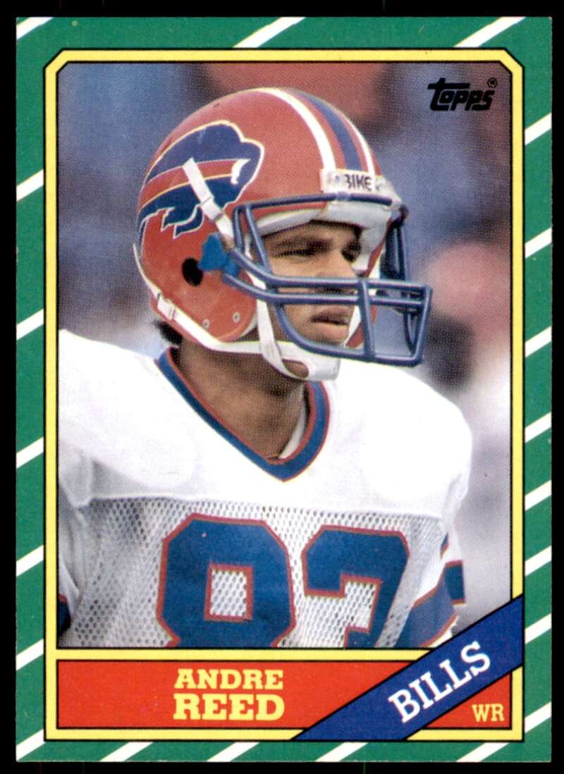 Andre Reed Rookie Card 1986 Topps #388 Image 1
