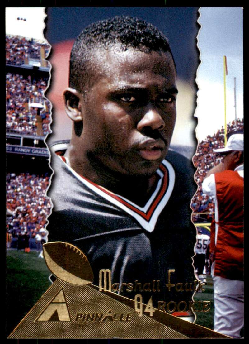 Marshall Faulk Rookie Card 1994 Pinnacle #198 Image 1