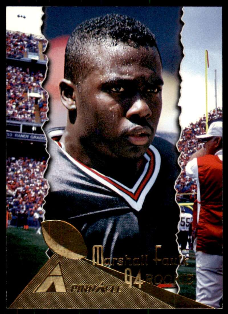 Marshall Faulk Rookie Card 1994 Pinnacle #198 Image 1