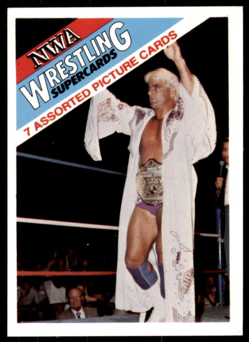 Rick Flair Card 1991 NWA Wrestling Supercards #NNO Image 1