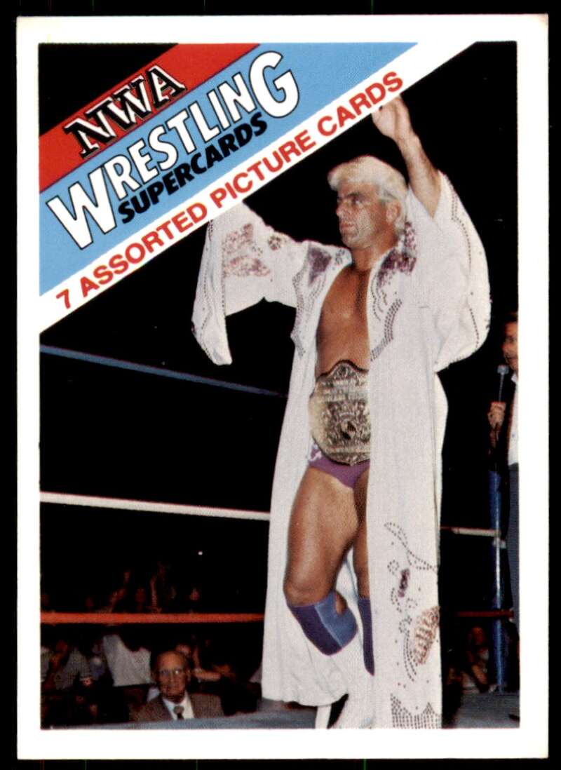 Rick Flair Card 1991 NWA Wrestling Supercards #NNO Image 1