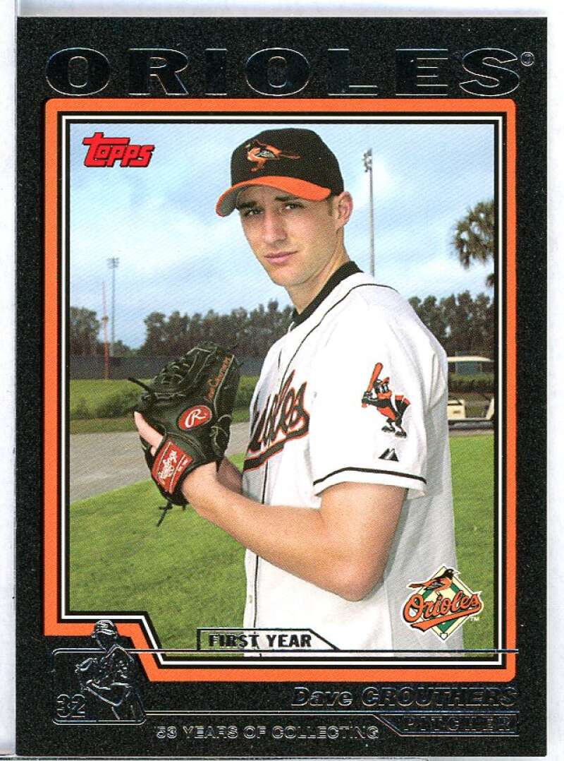 Dave Crouthers FY Card 2004 Topps Black #304 Image 1