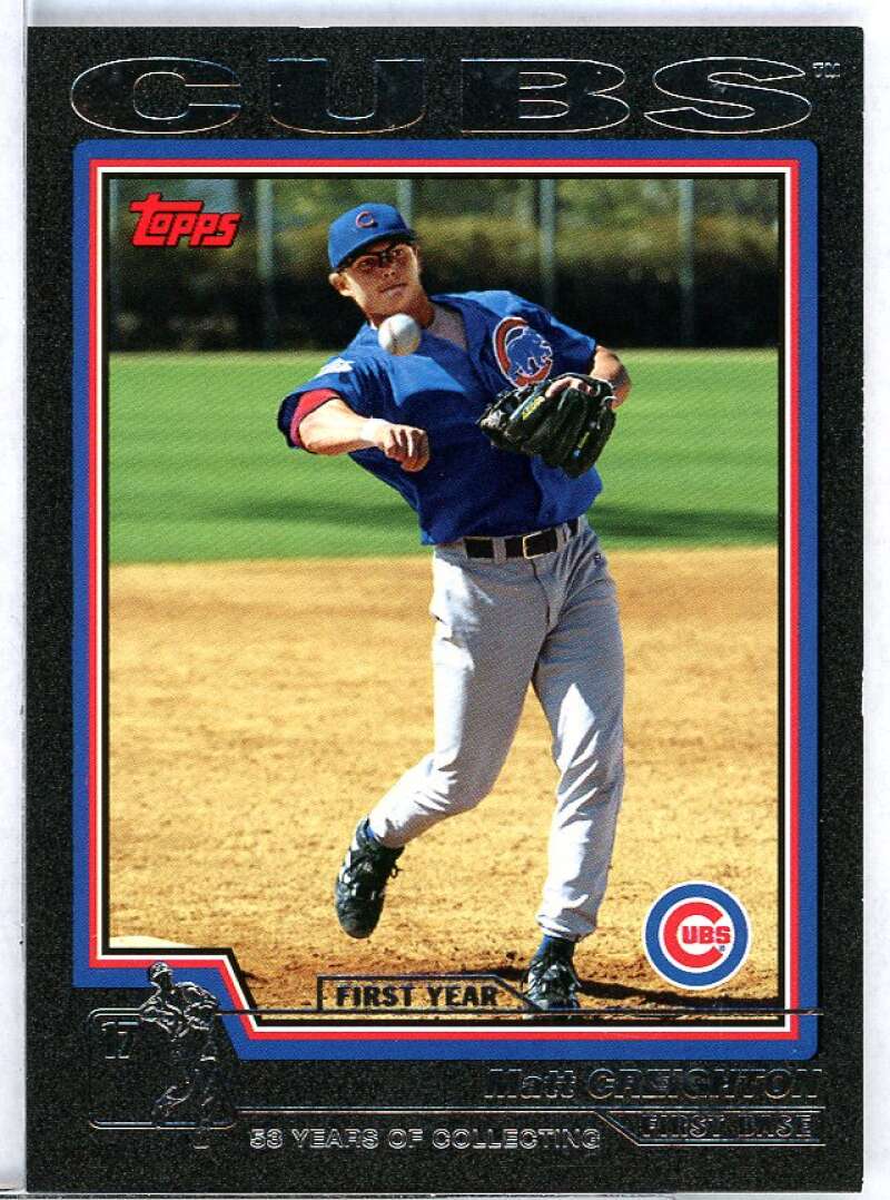 Matt Creighton FY Card 2004 Topps Black #315 Image 1