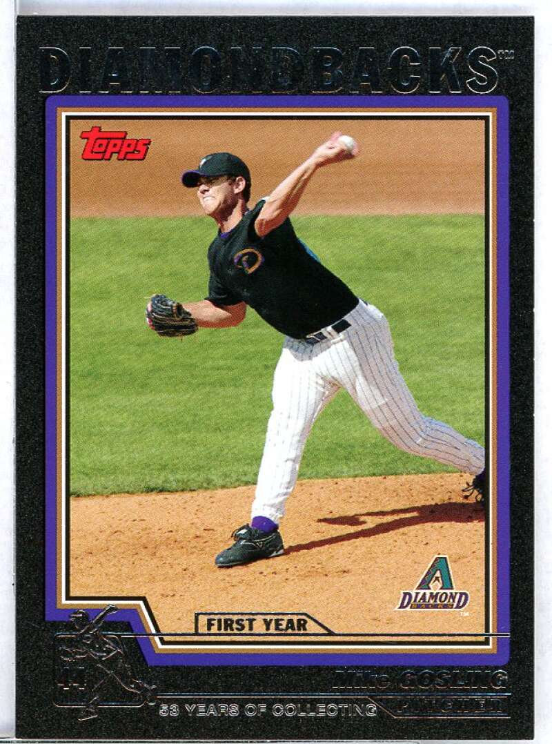 Mike Gosling FY Card 2004 Topps Black #317 Image 1