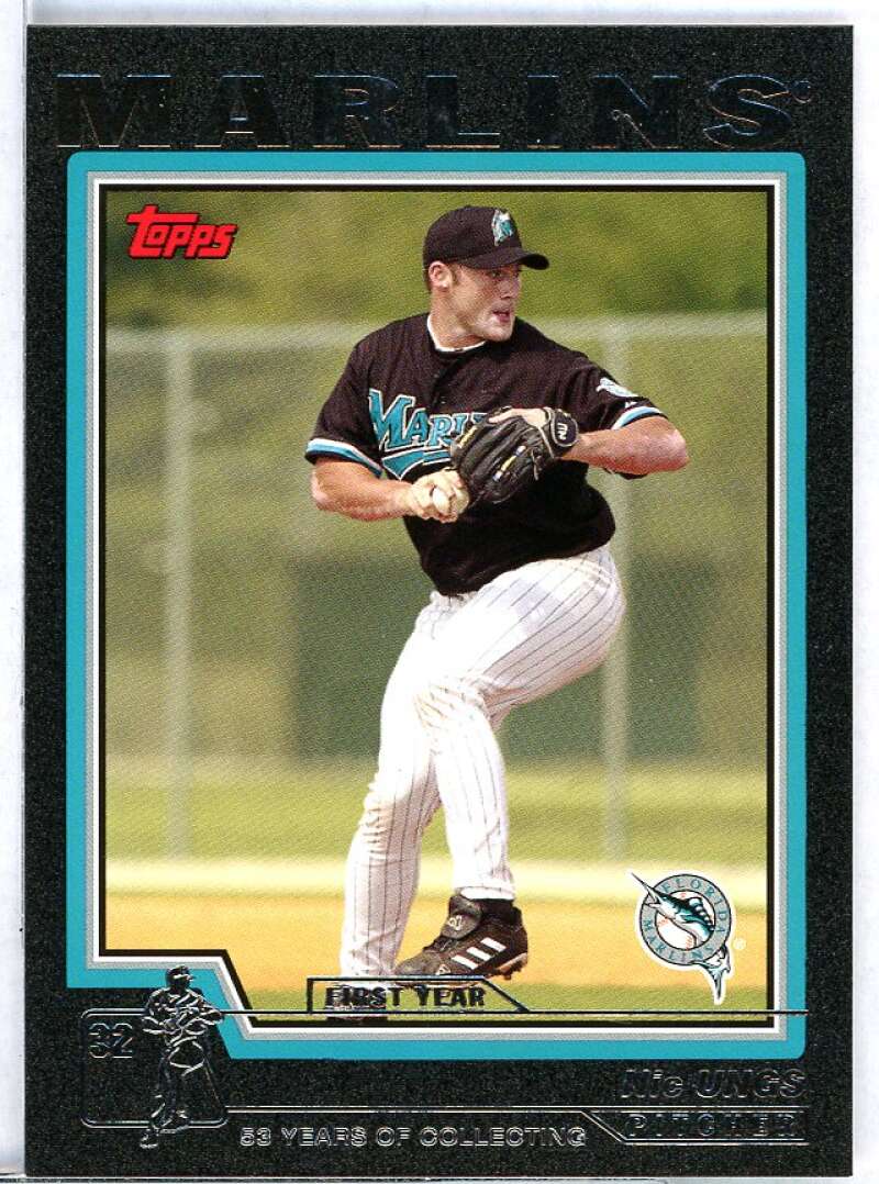 Nic Ungs FY Card 2004 Topps Black #318 Image 1