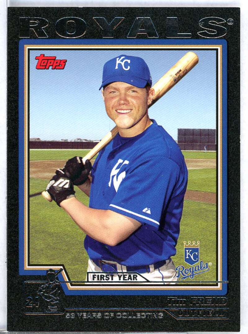 Tim Frend FY Card 2004 Topps Black #321 Image 1