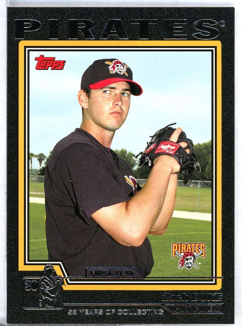 Zach Duke FY Card 2004 Topps Black #325 Image 1