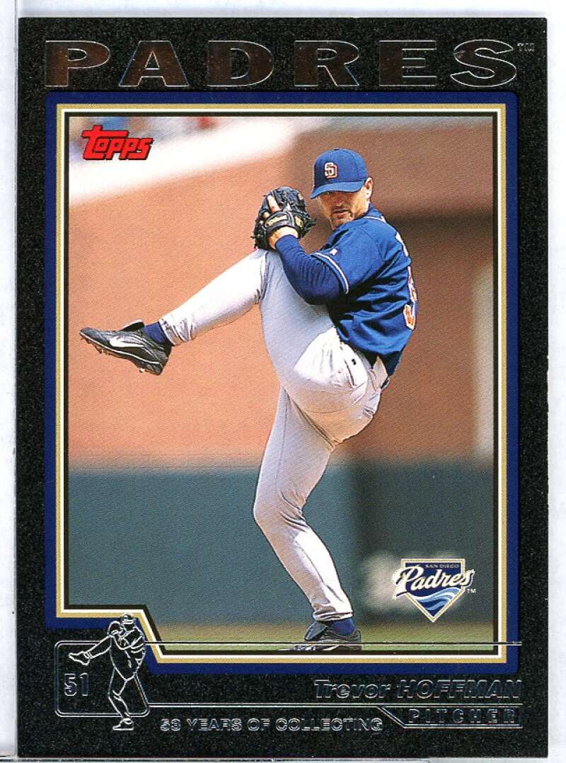 Trevor Hoffman Card 2004 Topps Black #386 Image 1