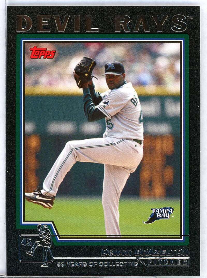 Dewon Brazelton Card 2004 Topps Black #392 Image 1