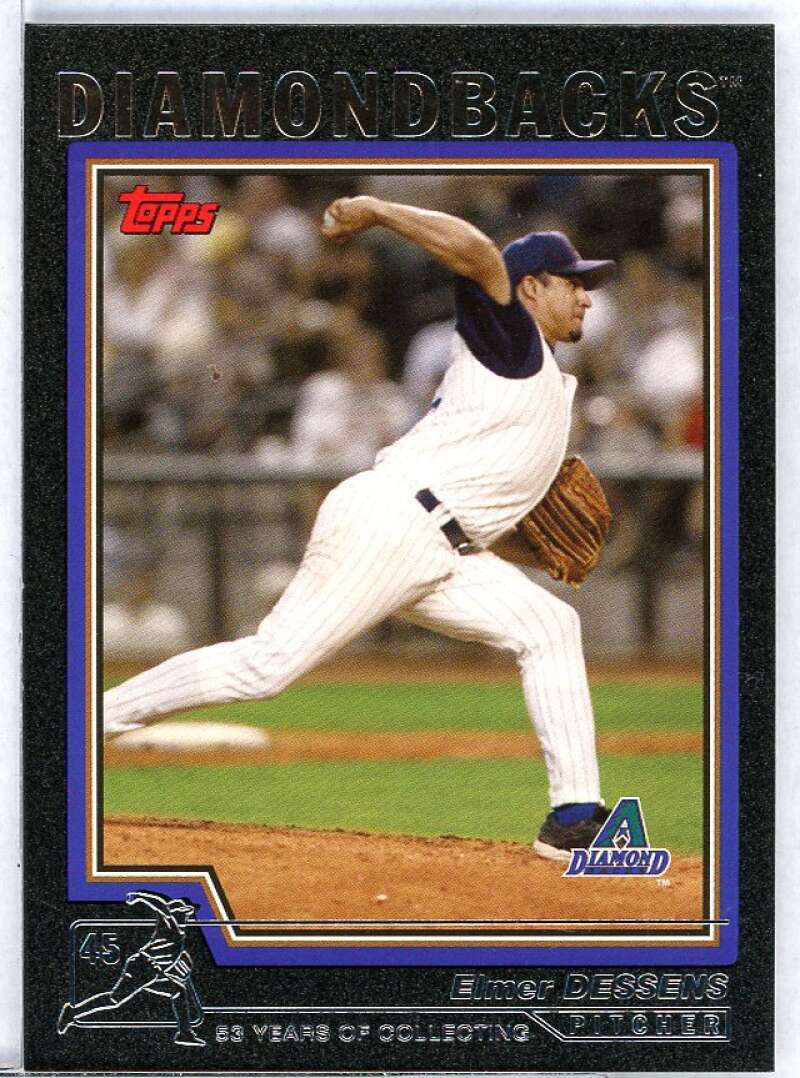 Elmer Dessens Card 2004 Topps Black #396 Image 1