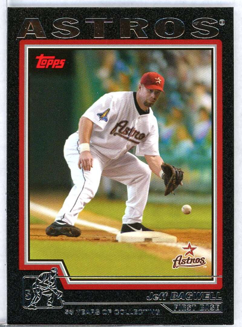 Jeff Bagwell Card 2004 Topps Black #438 Image 1