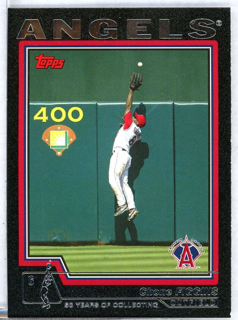 Chone Figgins Card 2004 Topps Black #452 Image 1