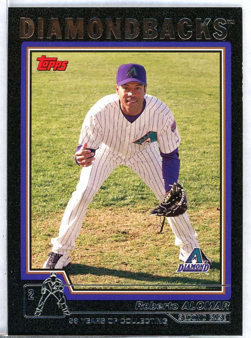 Roberto Alomar Card 2004 Topps Black #456 Image 1