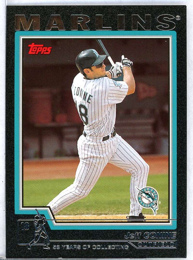 Jeff Conine Card 2004 Topps Black #460 Image 1