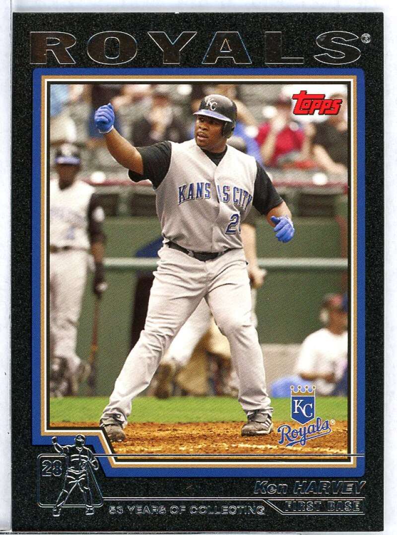 Ken Harvey Card 2004 Topps Black #462 Image 1