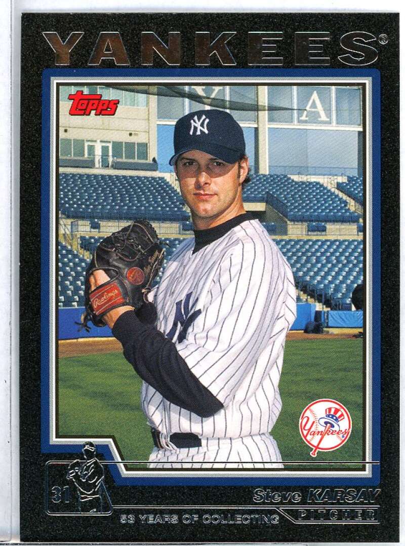 Steve Karsay Card 2004 Topps Black #467 Image 1