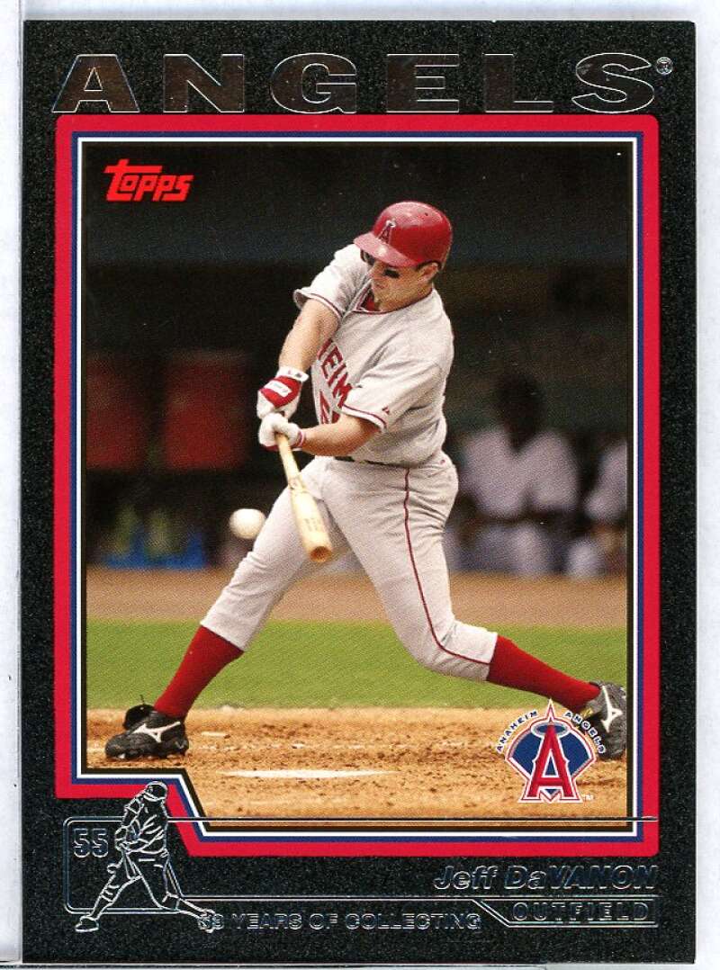 Jeff Davanon Card 2004 Topps Black #474 Image 1