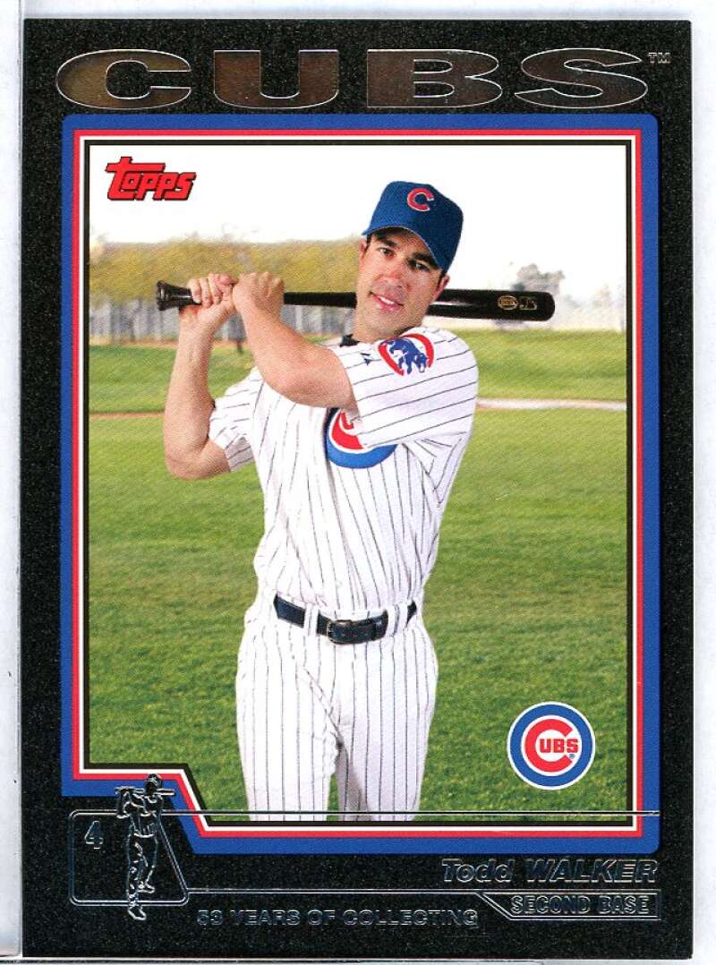 Todd Walker Card 2004 Topps Black #480 Image 1