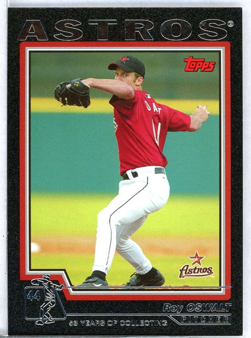 Roy Oswalt Card 2004 Topps Black #486 Image 1