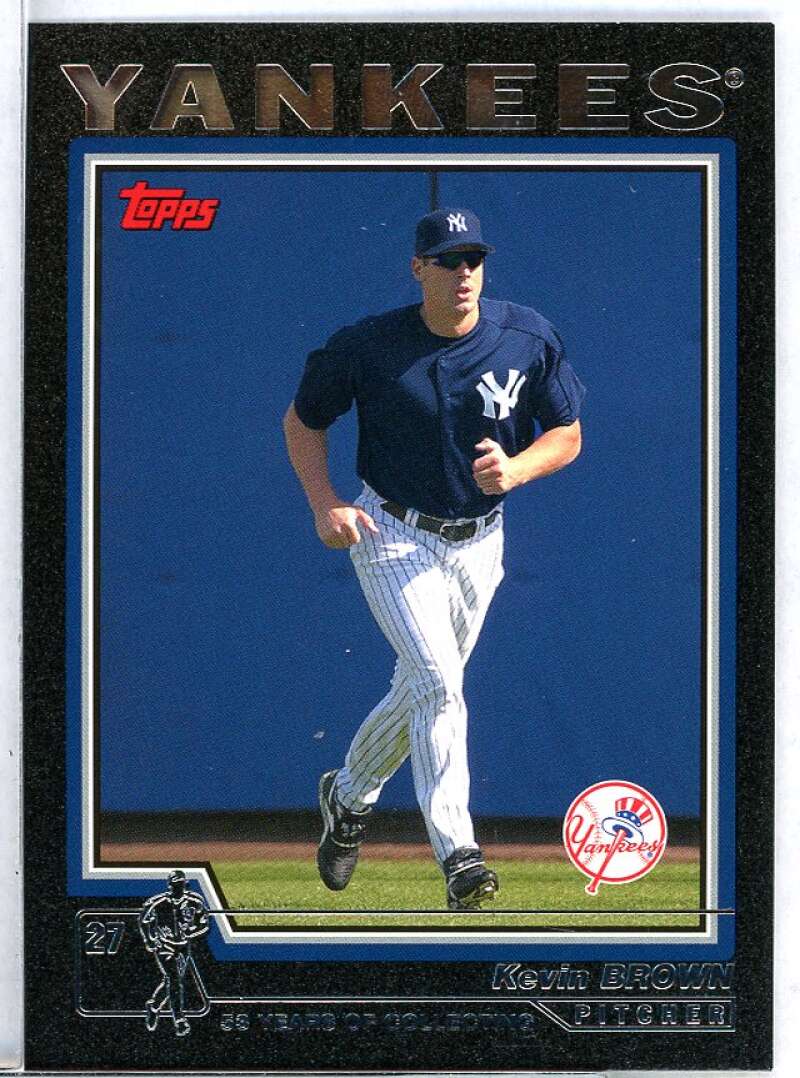 Kevin Brown Card 2004 Topps Black #487 Image 1