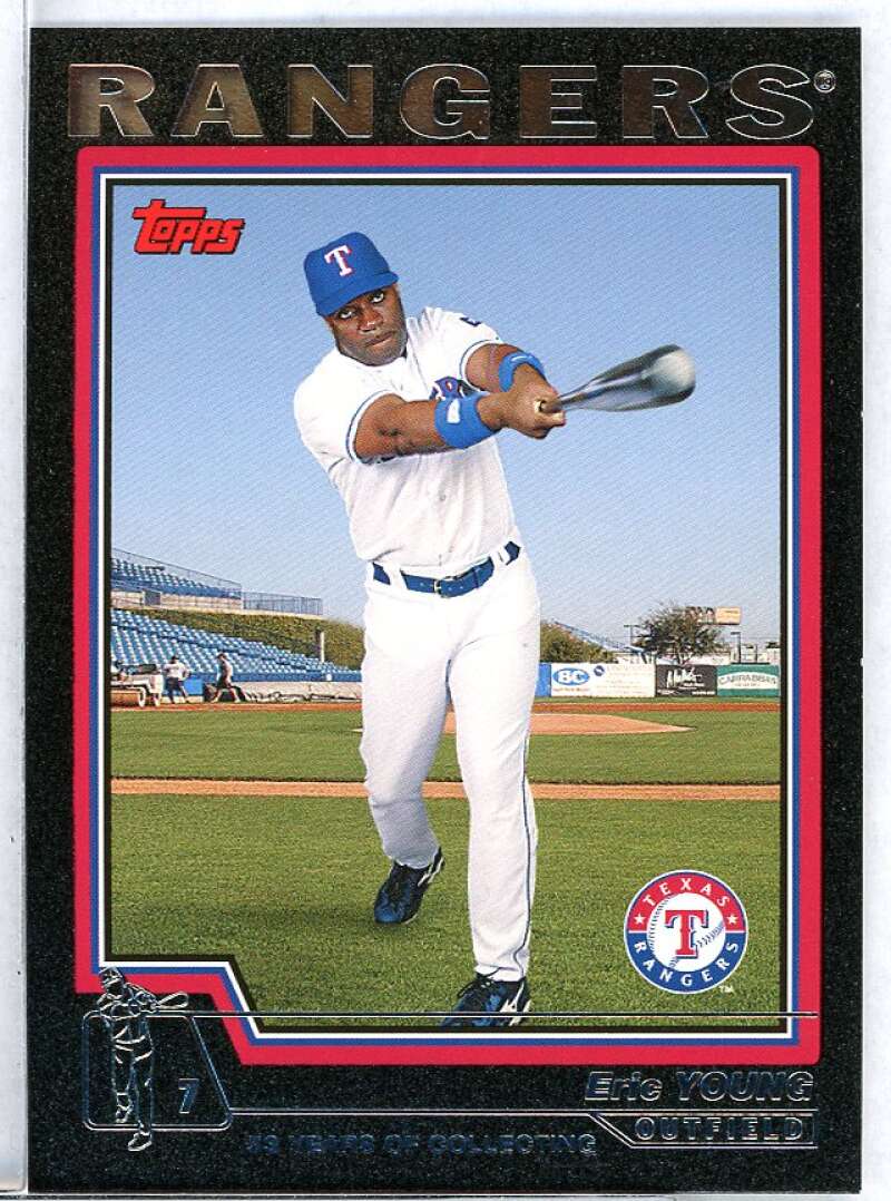 Eric Young Card 2004 Topps Black #494 Image 1