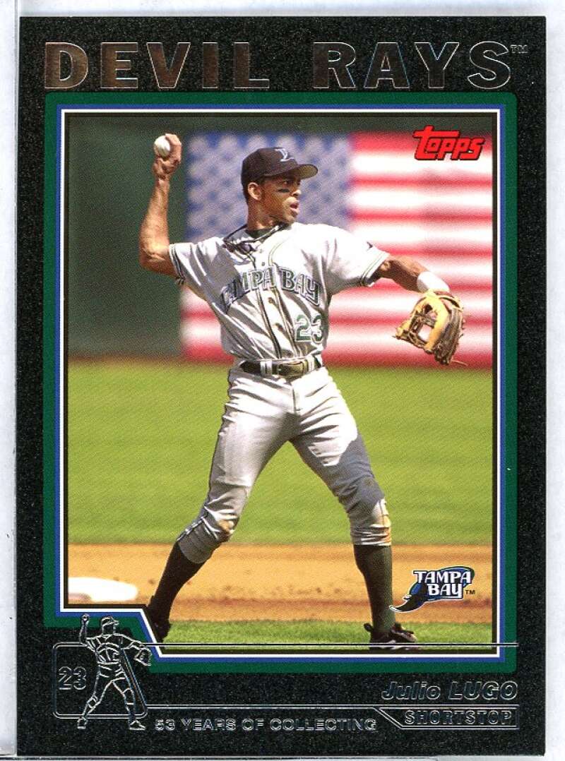 Julio Lugo Card 2004 Topps Black #526 Image 1