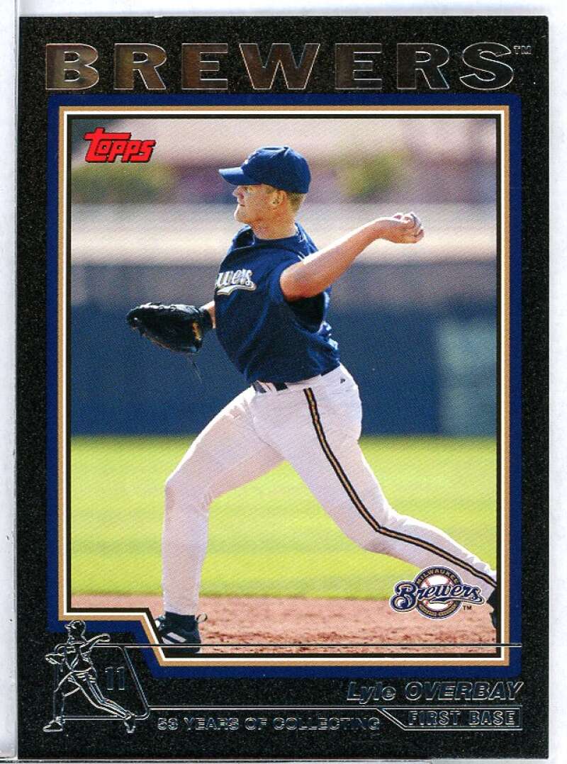 Lyle Overbay Card 2004 Topps Black #529 Image 1