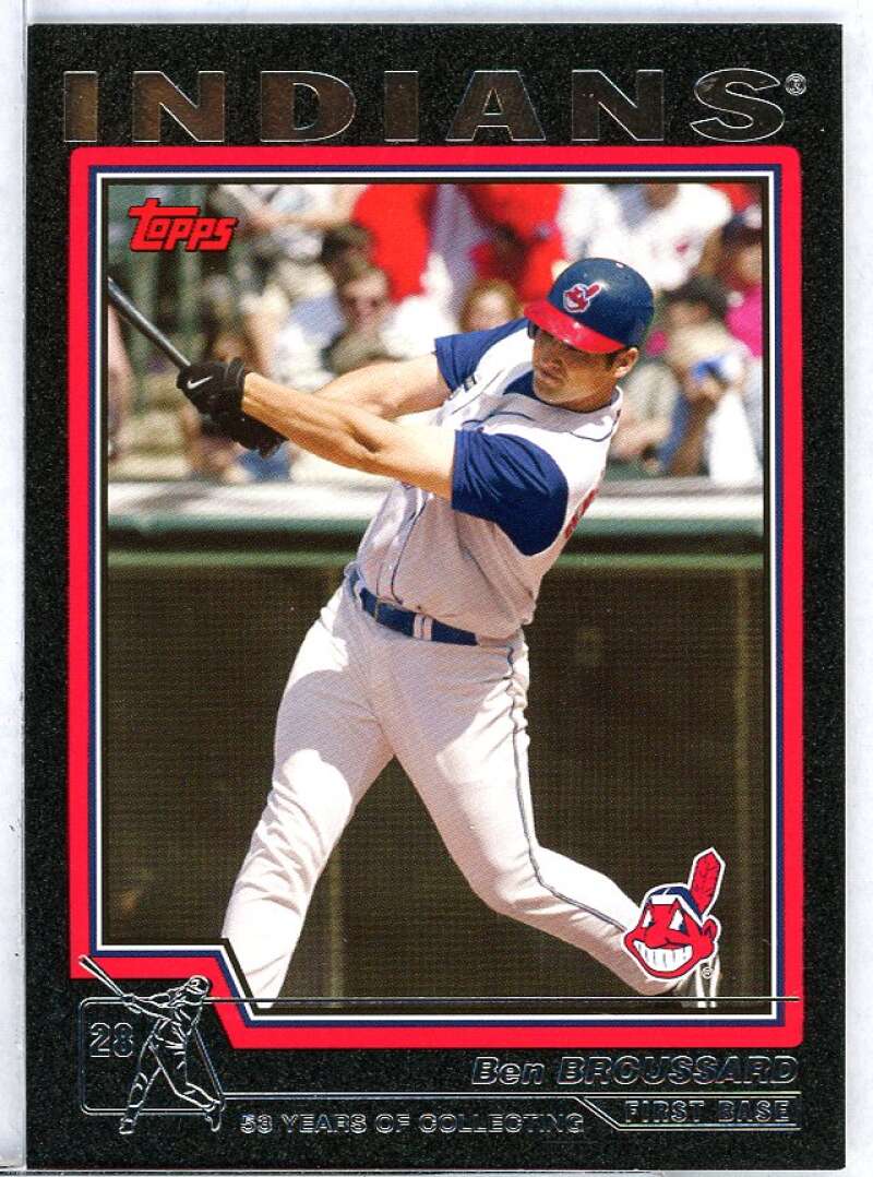 Ben Broussard Card 2004 Topps Black #539 Image 1