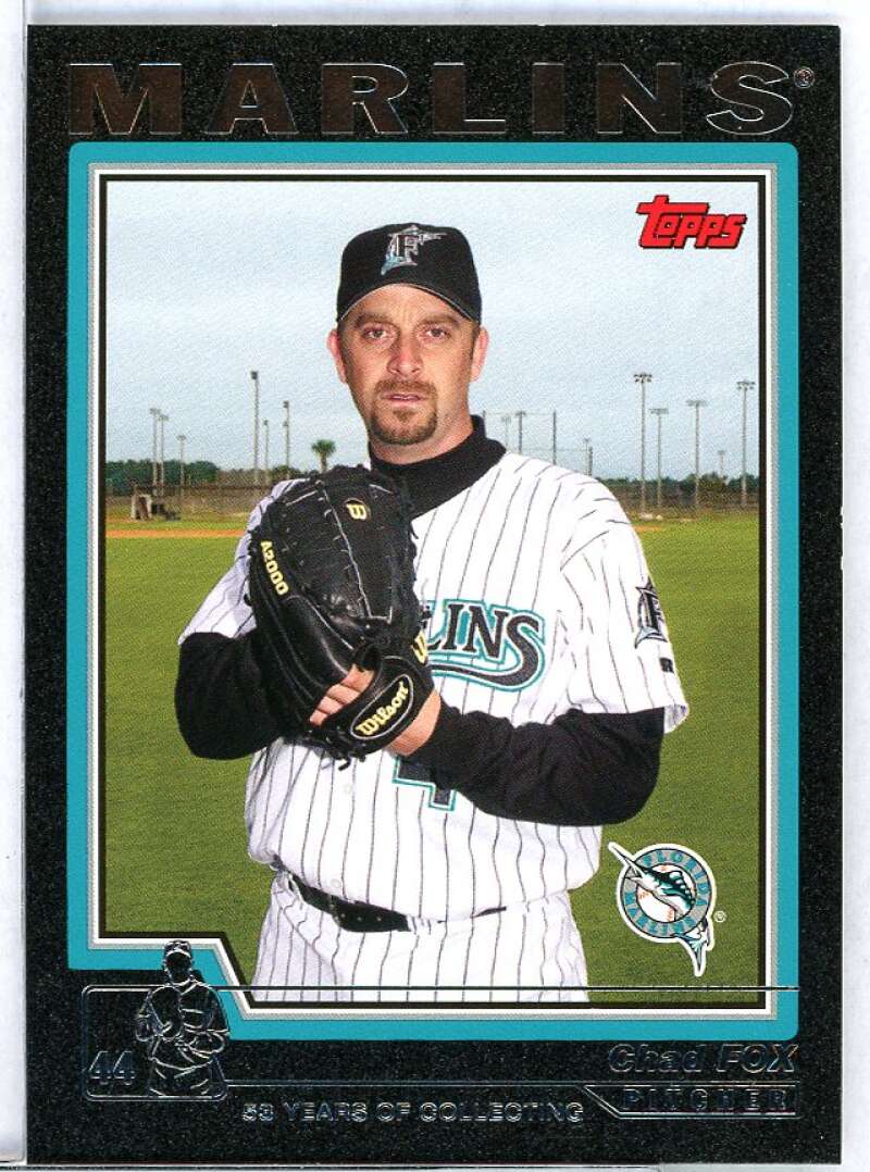 Chad Fox Card 2004 Topps Black #543 Image 1