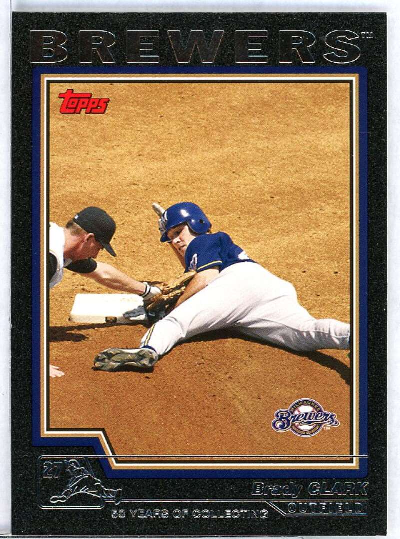 Brady Clark Card 2004 Topps Black #548 Image 1