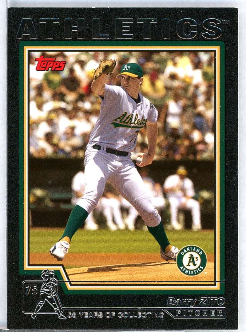 Barry Zito Card 2004 Topps Black #550 Image 1