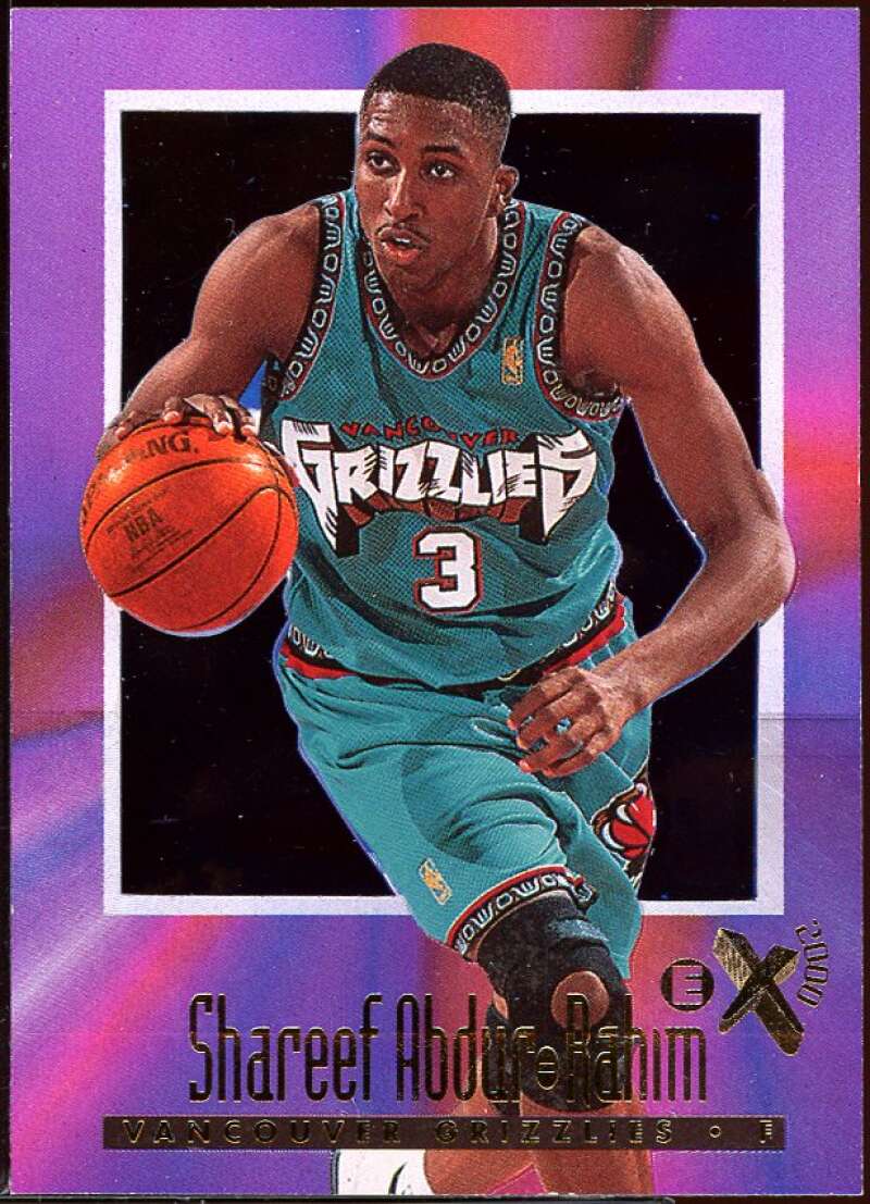 Shareef Abdur-Rahim Card 1996-97 E-X2000 #76 Image 1