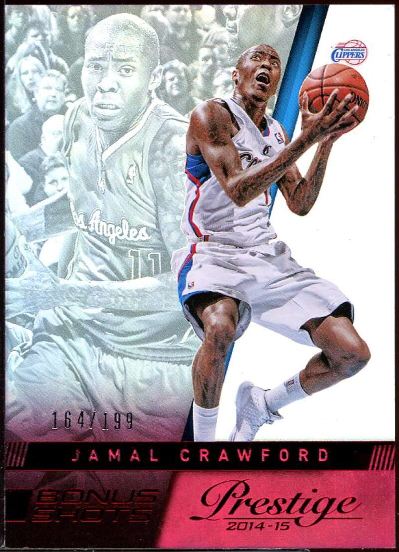 Jamal Crawford Card 2014-15 Prestige Bonus Shots Red #2 Image 1